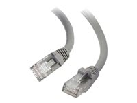 C2G - Cable de interconexión - RJ-45 (M) a RJ-45 (M) - 3 m - UTP - CAT 6 - atornillado, sin enganches - gris 82493