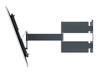 Vogel's ExtraThin THIN 545 - Abrazadera - brazo ajustable - para TV con pantalla de cristal líquido - negro - tamaño de pantalla: 40"-65" - se puede instalar en la pared 8395450