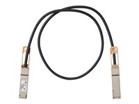 Cisco Copper Cable - Cable de conexión directa 100GBase - QSFP (M) a QSFP (M) - 3 m - pasivo - para P/N: N9K-C93180YC-EX-24, N9K-C9336C-FX2-OR, NCS-55A1-24H-TRK, NCS-55A1-36H-SE-B QSFP-100G-CU3M=