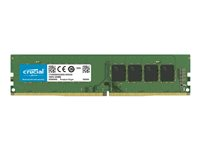 Crucial - DDR4 - módulo - 4 GB - DIMM de 288 contactos - 2666 MHz / PC4-21300 - CL19 - 1.2 V - sin búfer - no ECC CT4G4DFS8266