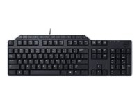 Dell KB-522 Wired Business Multimedia - Kit - teclado - USB - QWERTY - español - negro - para Dell 35XX, 55XX, 75XX, 77XX, T1650; OptiPlex 30XX, 50XX, 5250, 70XX, 74XX, 90XX KB522-BK-SPN