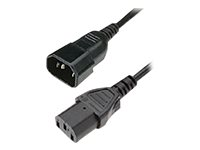 HPE Jumper Cord - Cable de alimentación - IEC 320 EN 60320 C14 a IEC 320 EN 60320 C13 - 1.4 m - para High Performance Cluster LC Series LC2016, LC2032, LC2064, LC2128; ProLiant DL585; Rack 142257-006