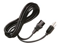 HPE - Cable de alimentación - NEMA 5-15 (M) a IEC 320 EN 60320 C13 (M) - 1.83 m - negro - para HPE MSL2024, MSL4048; Apollo 4510 Gen9; ProLiant DL380 G6, DL380p Gen8, DL560 Gen8 AF556A