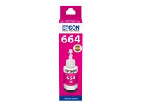 Epson T6643 - 70 ml - magenta - recarga de tinta - para Epson L386; EcoTank ET-2600, 2650, L1455; EcoTank ITS L3050, L3070; Expression ET-2600 C13T66434A