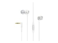 Sennheiser CX 300S - Auriculares internos con micro - auriculares de oído - cableado - conector de 3,5 mm - aislamiento de ruido - blanco 508594