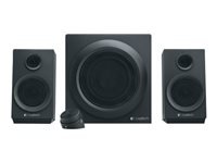 Logitech Z333 - Sistema de altavoces - para PC - canal 2.1 - 40 vatios (Total) 980-001202