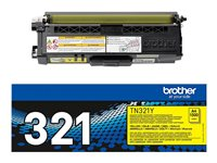 Brother TN321Y - Amarillo - original - cartucho de tóner - para Brother DCP-L8400, DCP-L8450, HL-L8250, HL-L8350, MFC-L8650, MFC-L8850 TN321Y