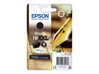 Epson 16XXL - 21.6 ml - XL - negro - original - blíster - cartucho de tinta - para WorkForce WF-2660DWF C13T16814012