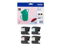 Brother LC227XLVALBP - Paquete de 4 - Alto rendimiento - negro, amarillo, cián, magenta - original - blíster - cartucho de tinta - para Brother DCP-J4120DW, MFC-J4420DW, MFC-J4620DW, MFC-J4625DW LC227XLVALBP