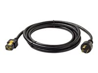 APC - Cable de alimentación - NEMA L5-20 (M) a IEC 60320 C19 - CA 100/120 V - 20 A - 3 m - negro AP8752J