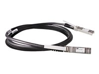 HPE X240 Direct Attach Cable - Cable de red - SFP+ a SFP+ - 5 m - para HPE 10XXX, 12XXX, 5120, 5500, 59XX, 75XX; FlexFabric 1.92, 11908; Modular Smart Array 1040 JG081C