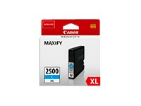 Canon PGI-2500XL C - 19.3 ml - Alto rendimiento - cián - original - depósito de tinta - para MAXIFY iB4050, iB4150, MB5050, MB5150, MB5155, MB5350, MB5450, MB5455 9265B001