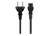 Belkin - Cable de alimentación - IEC 60320 C7 a Euroconector (M) - 1.8 m F3A218CP1.8M-P