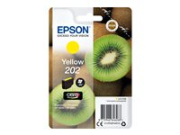 Epson 202 - 4.1 ml - amarillo - original - blíster con alarma de RF - cartucho de tinta - para Expression Premium XP-6000, XP-6005 C13T02F44020