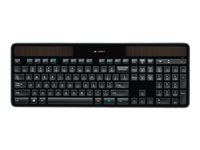 Logitech Wireless Solar K750 - Teclado - inalámbrico - 2.4 GHz - español 920-002921