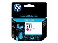 HP 711 - 29 ml - magenta - original - DesignJet - cartucho de tinta - para DesignJet T100, T120, T120 ePrinter, T125, T130, T520, T520 ePrinter, T525, T530 CZ131A