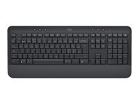 Logitech Signature K650 - Teclado - inalámbrico - Bluetooth 5.1 - QWERTY - Internacional de EE. UU. - grafito 920-010945