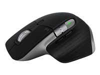 Logitech Master Series MX Master 3S for Mac - Ratón - ergonómico - óptico - 7 botones - inalámbrico - Bluetooth, 2.4 GHz - receptor de USB Logitech Logi Bolt - gris espacio 910-006571