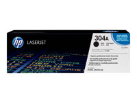 HP 304A - Negro - original - LaserJet - cartucho de tóner (CC530A) - para Color LaserJet CM2320fxi, CM2320n, CM2320nf, CP2025, CP2025dn, CP2025n, CP2025x CC530A