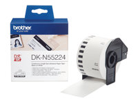 Brother DKN55224 - Papel - negro sobre blanco - Rollo (5,4 cm x 30,5 m) 1 bobina(s) cinta - para Brother QL-1050, QL-1060, QL-500, QL-550, QL-560, QL-570, QL-580, QL-650, QL-700, QL-720 DKN55224