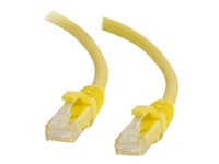C2G - Cable de interconexión - RJ-45 (M) a RJ-45 (M) - 3 m - UTP - CAT 5e - atornillado, sin enganches - amarillo 82439