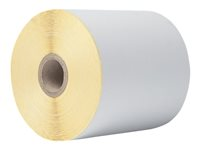 Brother - Autoadhesivo - blanco - Rollo (10,2 cm x 58 m) 1 bobina(s) etiquetas continuas - para Brother TD-4410D, TD-4420DN, TD-4520DN, TD-4550DNWB BDE1J000102102