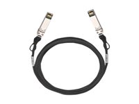 QNAP - Cable de conexión directa 100GBase - QSFP28 (M) a QSFP28 (M) - 1.5 m CAB-DAC15M-Q28