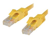 C2G Cat6 Booted Unshielded (UTP) Network Patch Cable - Cable de interconexión - RJ-45 (M) a RJ-45 (M) - 10 m - UTP - CAT 6 - moldeado, sin enganches, trenzado - amarillo 83472