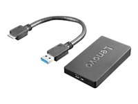 Lenovo - Adaptador de vídeo externo - USB 3.0 - DisplayPort - para ThinkCentre M90q Gen 2; ThinkPad L13 Yoga Gen 3; V15 IML; Yoga Slim 7 Pro 14 4X90J31021