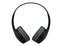 Belkin SoundForm Mini - Auriculares con diadema con micro - en oreja - Bluetooth - inalámbrico - conector de 3,5 mm - negro AUD002BTBK