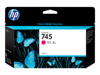 HP 745 - 130 ml - magenta - original - DesignJet - cartucho de tinta - para DesignJet HD Pro MFP, Z2600 PostScript, Z5600 PostScript F9J95A