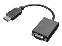 Lenovo - Adaptador de vídeo - HDMI macho a HD-15 (VGA) hembra - 20 cm - para ThinkCentre M90a Gen 3; M90a Pro Gen 3; M90q Gen 2; M90t Gen 3; ThinkPad L13 Yoga Gen 3 0B47069