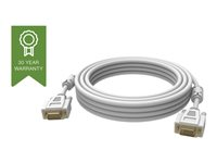 Vision Techconnect - Cable VGA - HD-15 (VGA) (M) a HD-15 (VGA) (M) - 5 m - blanco TC 5MVGAP