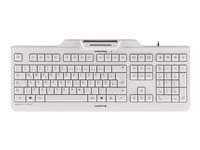 CHERRY KC 1000 SC - Teclado - USB - Español - gris pálido JK-A0100ES-0