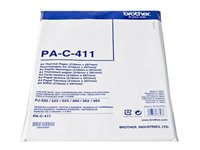 Brother - A4 (210 x 297 mm) 100 hoja(s) papel térmico - para PocketJet PJ-673, PJ-722, PJ-723, PJ-762, PJ-763, PJ-763MFi, PJ-773; PocketJet 6 PAC411