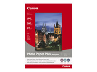 Canon Photo Paper Plus SG-201 - Semibrillante - A3 plus (329 x 423 mm) - 260 g/m² - 20 hoja(s) papel fotográfico brillante - para i9950; PIXMA iX4000, iX5000, iX7000, PRO-1, PRO-10, PRO-100, Pro9000 1686B032