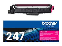 Brother TN247M - Magenta - original - cartucho de tóner - para Brother DCP-L3510, L3517, L3550, HL-L3270, L3290, MFC-L3710, L3730, L3750, L3770 TN247M