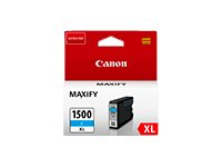 Canon PGI-1500XL C - 12 ml - Alto rendimiento - cián - original - depósito de tinta - para MAXIFY MB2050, MB2150, MB2155, MB2350, MB2750, MB2755 9193B001