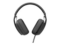 Logitech Zone Vibe 100 - Auricular - tamaño completo - Bluetooth - inalámbrico - grafito 981-001213