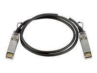 D-Link Direct Attach Cable - Cable de apilado - SFP+ a SFP+ - 1 m - para D-Link Data Center 10; DGS 3630; DXS 1100, 1210, 3400, 3600; Web Smart DXS-1210-12 DEM-CB100S