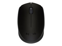 Logitech M171 - Ratón - diestro y zurdo - inalámbrico - 2.4 GHz - receptor inalámbrico USB - negro 910-004424