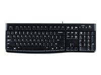 Logitech K120 - Teclado - USB - Italiano - negro - OEM 920-002517